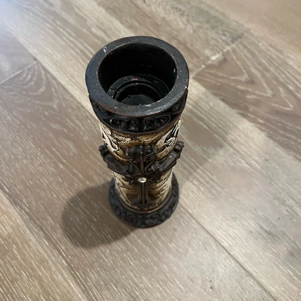 Christian Religious Cross Candle Holder